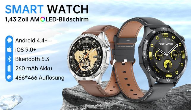 YUEDE MULTIFUNKTIONALE SMARTWATCH