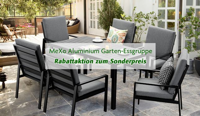 Mexo Gartenmöbel Set Bringen Sie Komfort und Stil in Ihr Zuhause.