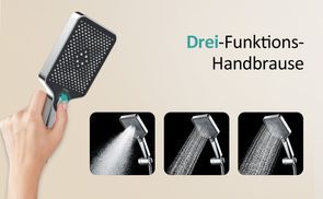 Drei Funktions Handbrause