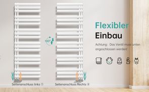 Flexibler Einbau