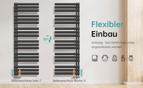 Flexibler Einbau