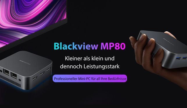 Blackview MP80(N95) Klein aber leistungsstark