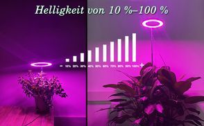 10 Dimmstufen Pflanzenlampen