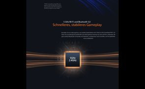 5GHz Wi Fi und Bluetooth 5.0
