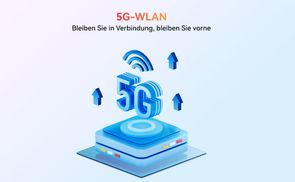 Schnelles Streamen, Spielen und Surfen mit 5G.