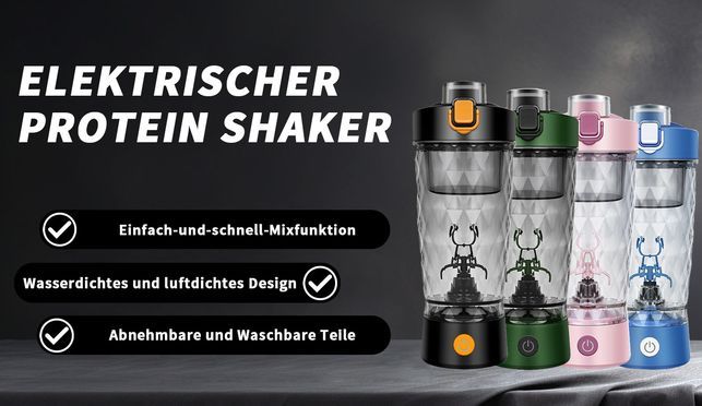 Elektrischer Protein Shaker schickes Aussehen, hohe Leistung, einfache Bedienung