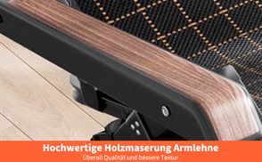 Hochwertige Handläufe mit Holzmaserung