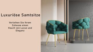 Luxuriöse Samtsitze für Eleganz und Komfort