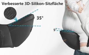Rutschfester Baby Hüftsitz
