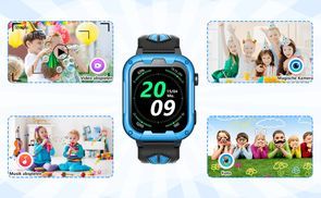 Eine Smartwatch für kinder mit Mehreren Funktionen