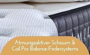 Orthopädisches Schlafsystem für gesunden Schlaf