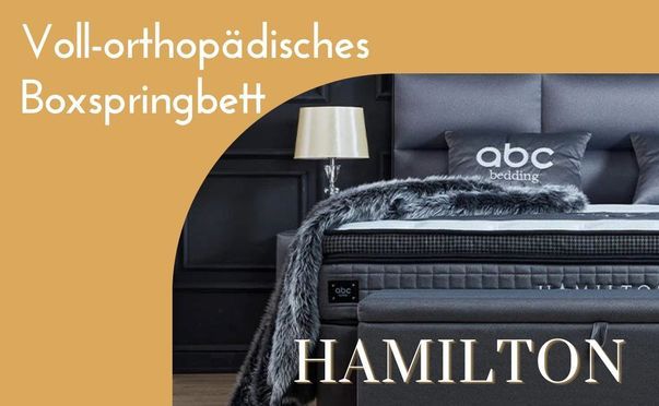 Luxusbett mit Stauraum in Anthrazit