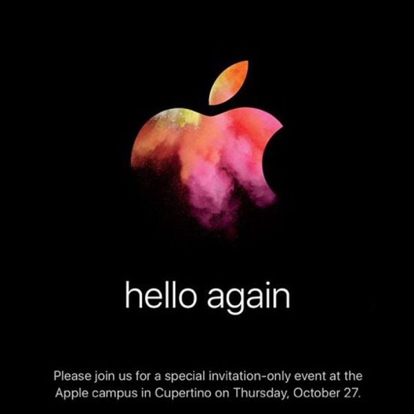 Auf dem Apple Event wird das neue Macbook Pro gezeigt.