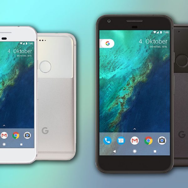 Die beiden neuen Spitzenmodelle von Google: Pixel und Pixel XL sind nicht wasserdicht.