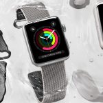 Drei Modelle der Apple Watch Series 2