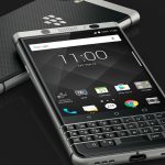 BlackBerry KEYone Smartphone Vorder- und Rückansicht