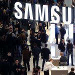 Samsung-Stand auf dem MWC 2016