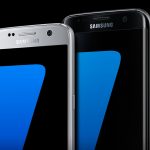 Zwei Farbmodelle des Samsung Galaxy S7