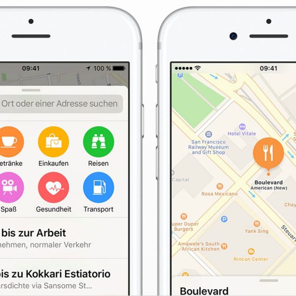 Kartendienst Apple Maps