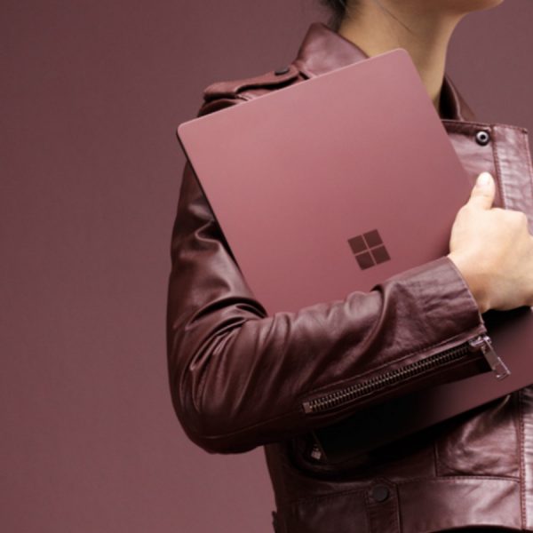 Screenshot User mit Microsoft Surface Laptop