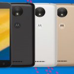 Das Moto C und Moto C Plus in verschiedenen Farben