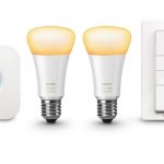 Ein Starterset der Smart-Home-Lösung Philips Hue white ambiance