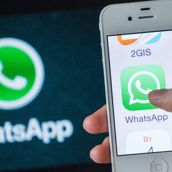 Der Messener WhatsApp auf einem Smartphone