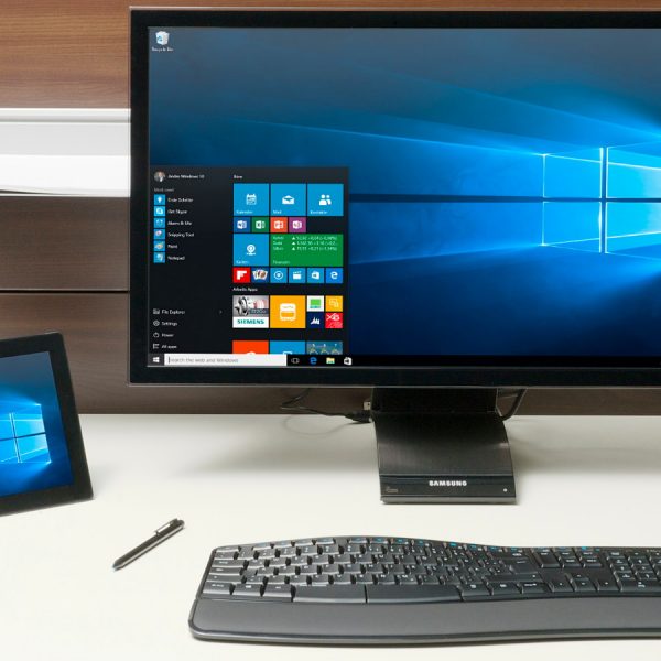 PC und Tablet mit Windows 10