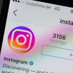 Die Instagram-App auf einem Smartphone