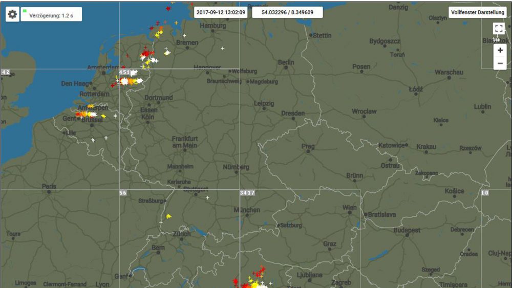 Lightningmaps Blitzortung