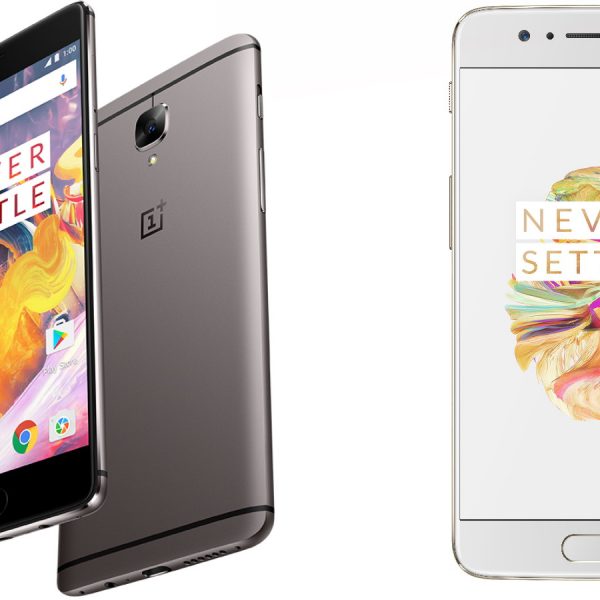 OnePlus 3T und OnePlus 5