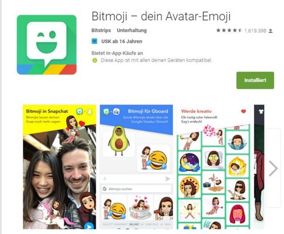 Eigene emojis erstellen Mit Snapchat amp Bitmoji 