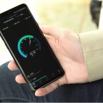 Samsung Galaxy S9 mit Speedtest-App von Ookla