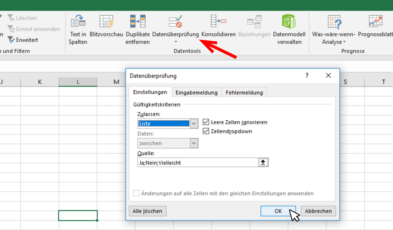 Excel Tabelle: Dropdown-Menü erstellen – so geht’s! | UPDATED