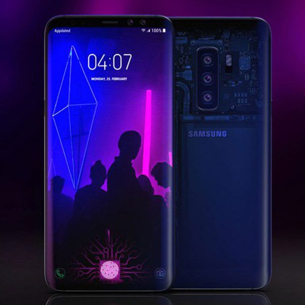 Renderbild vermutetes Galaxy S10