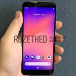 Google Pixel 3 Lite Leakbild