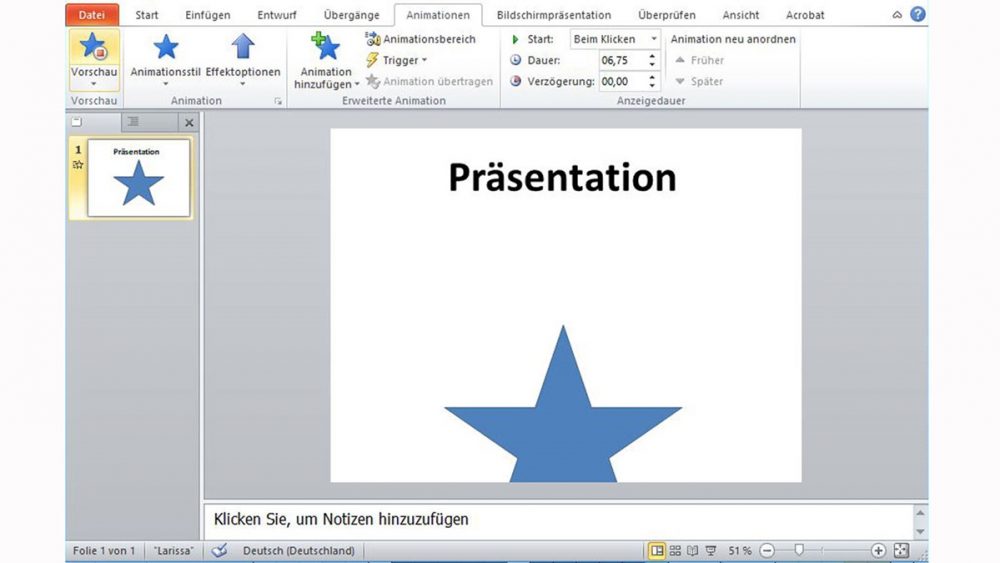 Powerpoint Animation Erstellen Einfugen Loschen Updated