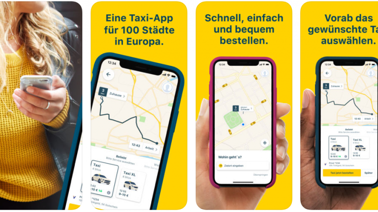 Taxi-App mytaxi