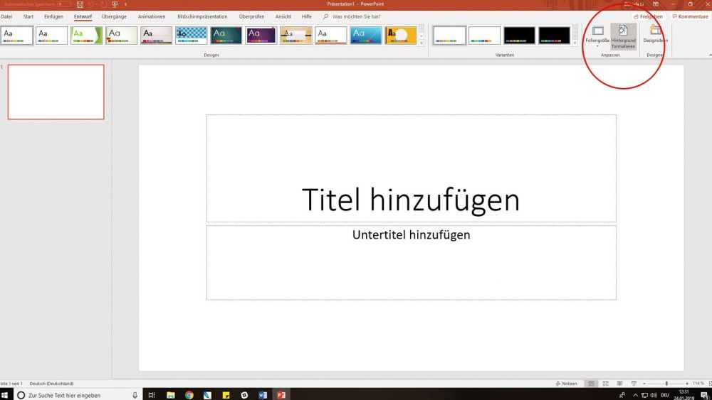 Powerpoint Hintergrund Andern Schritt Fur Schritt Updated