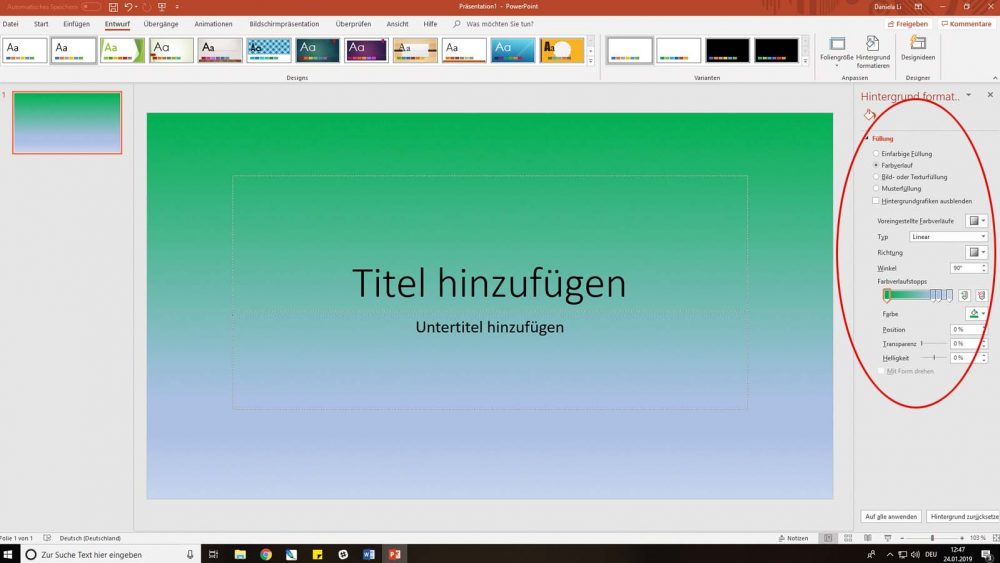 Powerpoint Hintergrund Andern Schritt Fur Schritt Updated