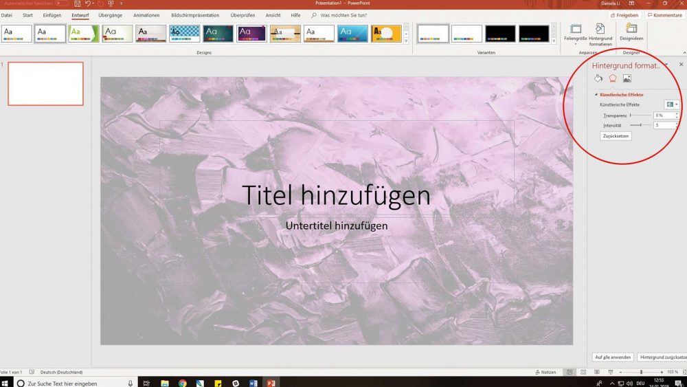 Powerpoint Hintergrund Andern Schritt Fur Schritt Updated