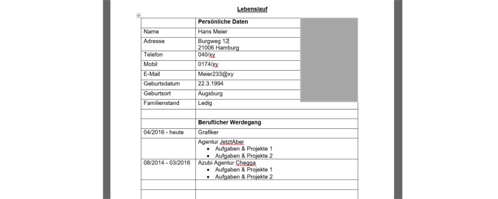 Lebenslauf In Word Erstellen So Funktioniert S Updated