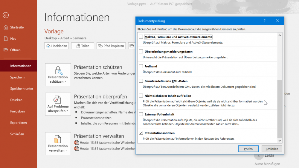 Powerpoint Notizen Einfugen Anzeigen Drucken Updated