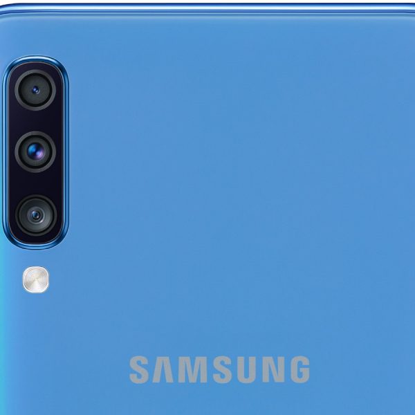 Rückseite Detail Kameras Samsung Galaxy A70