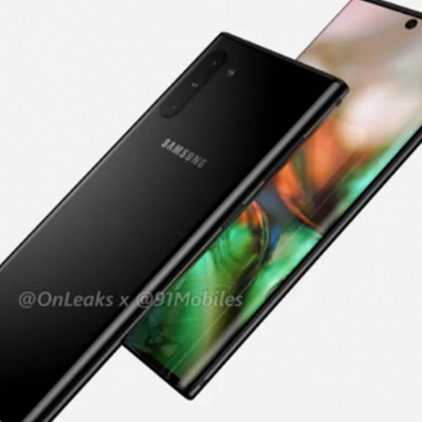 Galaxy Note10 Renderbild