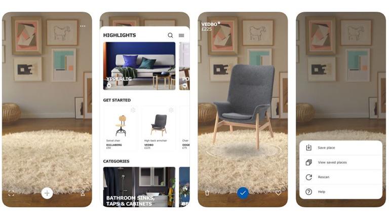Ikea Place hilft beim Einrichten – mit Augmented Reality