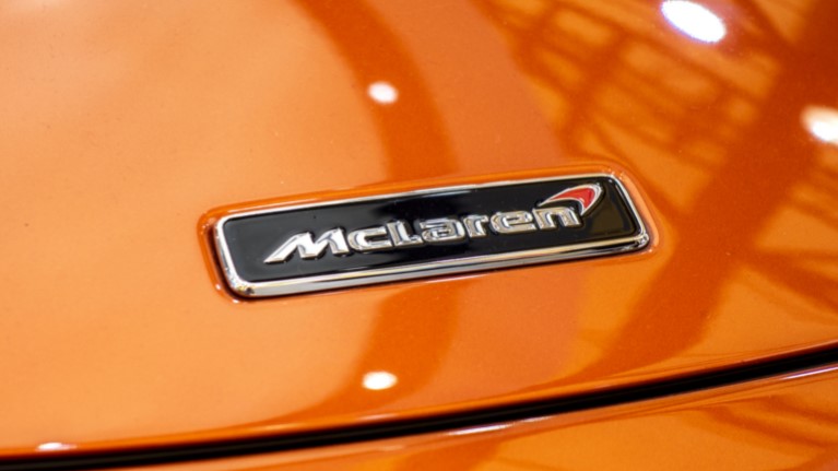 McLaren Schriftzug Logo