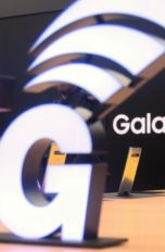 5G- und Galaxy S10 5G Schriftzug