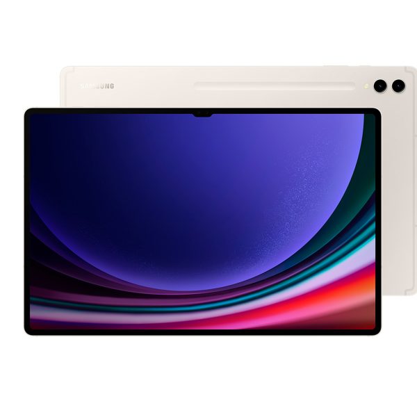 Produktbild eines Samsung Galaxy Tab S9 Ultra in Beige.