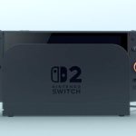 Bild der Switch 2 im neuen Dock zur Konsole.